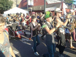 Last Thursday In Portland, Marching Band