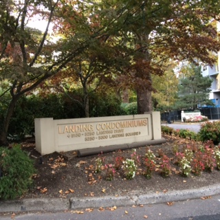 Landing Condos Sign Portland