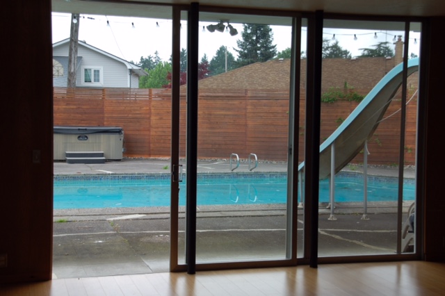 Patio House Pool View