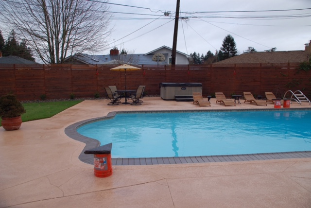 PAtio House Pool Portland